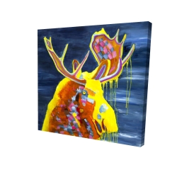Colorful moose