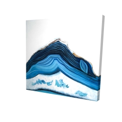 Canvas 48 x 48 - 3D - Blue geode profile