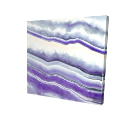 Canvas 48 x 48 - 3D - Purple geode