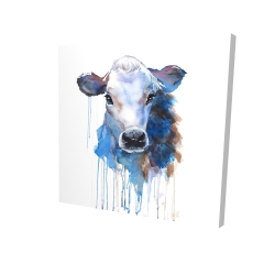 Watercolor jersey cow