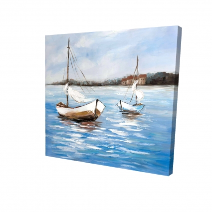 Two boats on the water