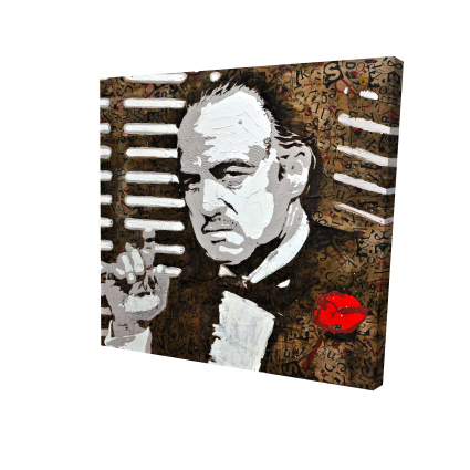 Black and white the godfather