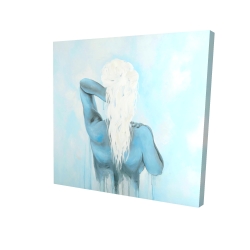 Canvas 48 x 48 - 3D - Dreamy woman