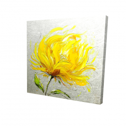 Yellow fluffy flower