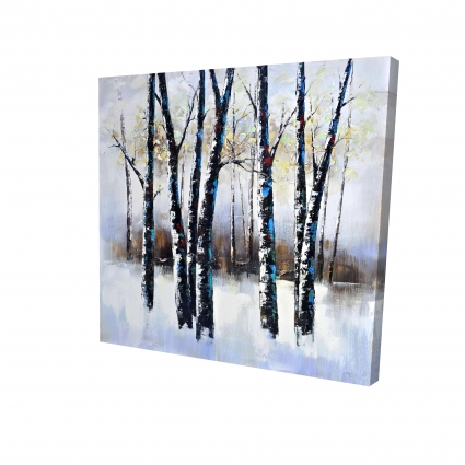 Arbres gelés