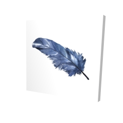 Blue feather
