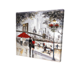 Couple in new york city