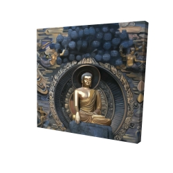 Grand buddha at lingshan scenic area in china