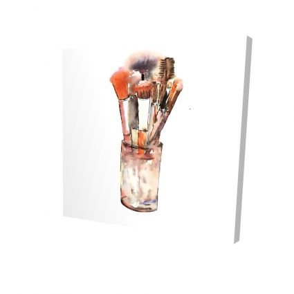 Set of make-up brushes