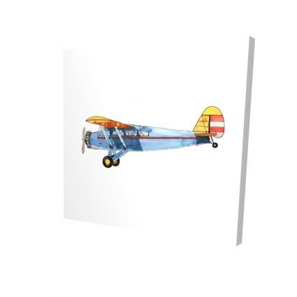 Small blue plane