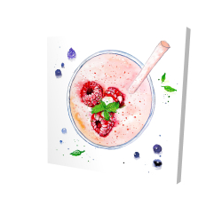 Smoothie aux fraises & framboises