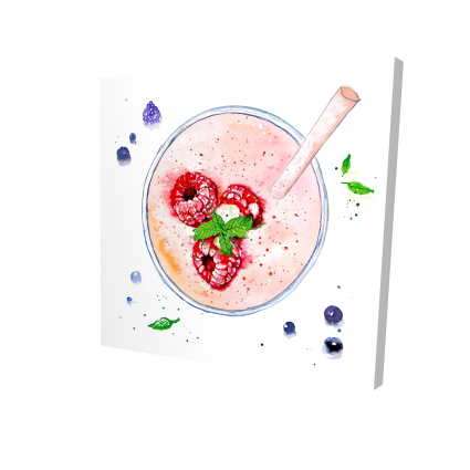 Smoothie aux fraises & framboises