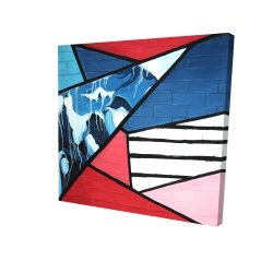 Canvas 48 x 48 - 3D - Diagonal unity