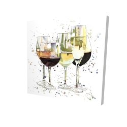 Beautiful wine glasses
