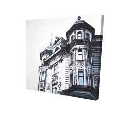Canvas 24 x 24 - 3D - Historic apartment