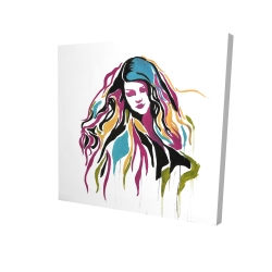 Femme en art graffiti
