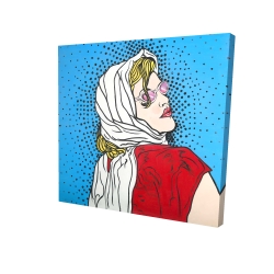 Pop art woman