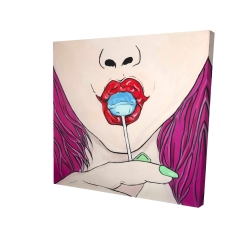 Canvas 24 x 24 - 3D - Lollipop