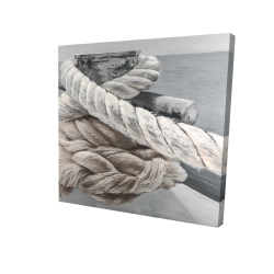 Twisted boat rope