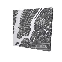 Plan de la ville de new-york