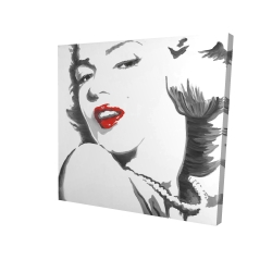 Marilyn monroe outline style