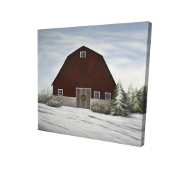 It's winter on the farm