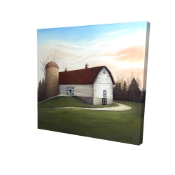 White barn
