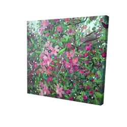 Canvas 36 x 36 - 3D - Cherry tree blooming