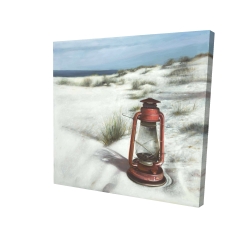 Lanterne sur la plage
