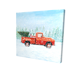 Christmas tree truck