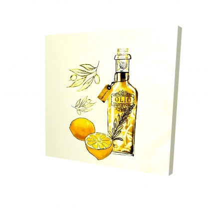 Huile d'olive et citrons