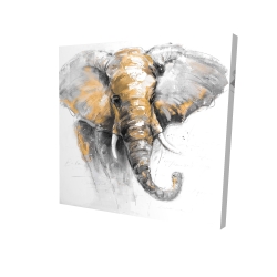 Magnifique éléphant doré