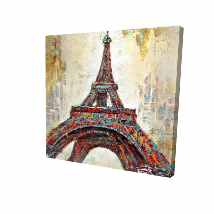 Abstract eiffel tower