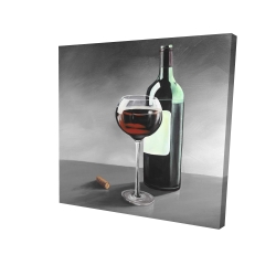 Bottle of burgundy