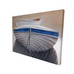 Canvas 36 x 48 - 3D - Two canoe boats