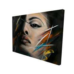 Canvas 36 x 48 - 3D - Abstract woman portrait