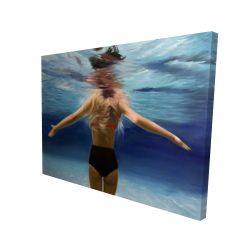 Canvas 36 x 48 - 3D - Under the sea
