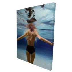 Canvas 36 x 48 - 3D - Under the sea
