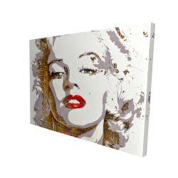 Marilyn monroe with typography