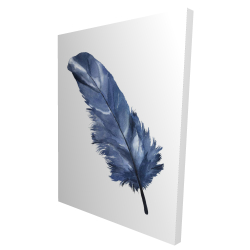 Blue feather