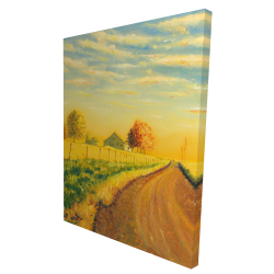 Canvas 36 x 48 - 3D - In the countryside