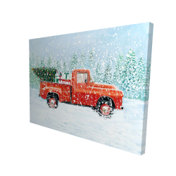 Christmas tree truck