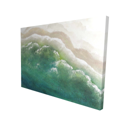 Canvas 36 x 48 - 3D - Turquoise sea