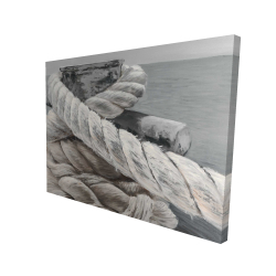 Twisted boat rope