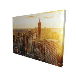 New york city at sunset