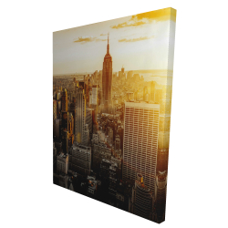 New york city at sunset