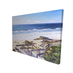 Promenade à la plage