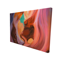 Inside view of antelope canyon