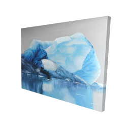 Toile 36 x 48 - 3D - Icebergs d'islande