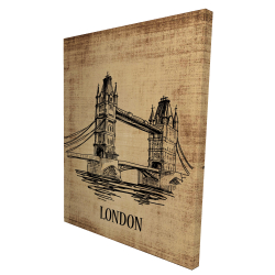 Tower bridge illustration